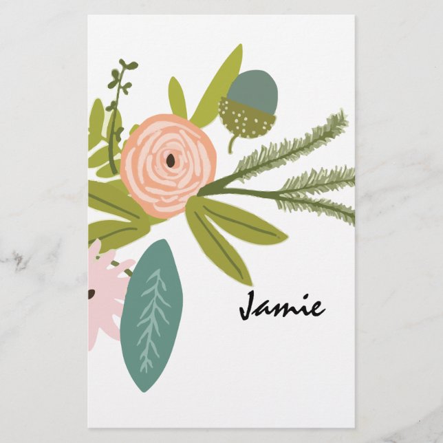 Papelaria Floral e Fauna (Frente)