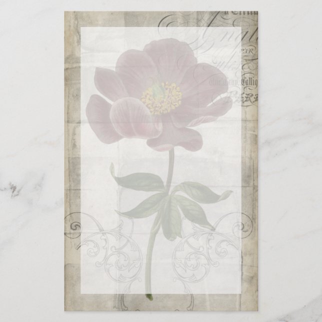 Papelaria Floral I Francês (Frente)