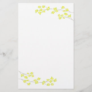 Papelaria Flores Amarelas