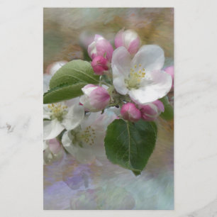 Papelaria Flores de Árvore de Maçã