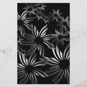 Papelaria Flores de prata