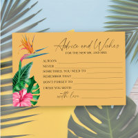 Flores tropicais - Conselhos de Chá de panela e De