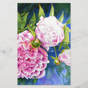 Papelaria Flórida de cor branca-rosa-rosa-esbranquiçada