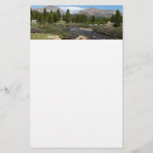 Papelaria Fluxo montanhoso III de Yosemite