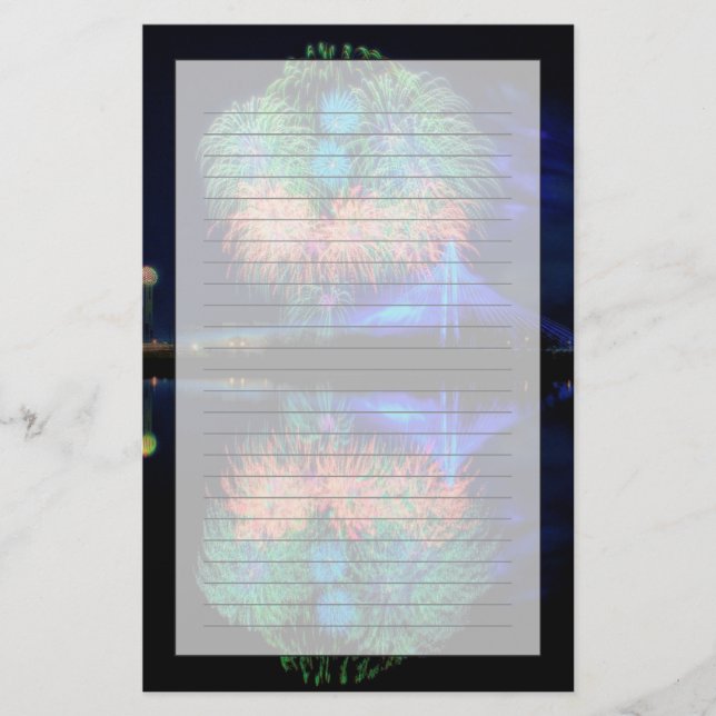 Papelaria Fogos-de-artifício (Frente)