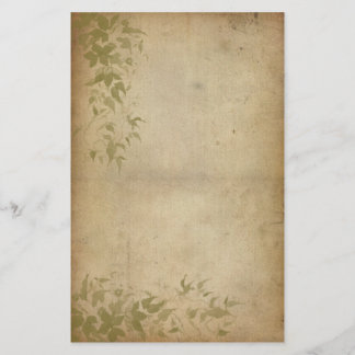 Papelaria Folha do vintage - hera