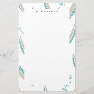 Papelaria Folhas de Ar Monogramas Stationery