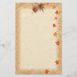 Papelaria Folhas de outono