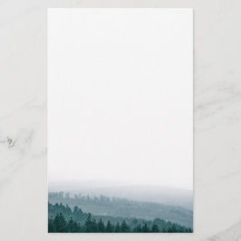 Papelaria Foto da Floresta Natural do Pinheiro