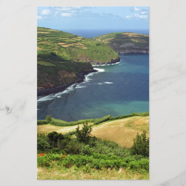 Papelaria Foto das Ilhas Açores, Portugal (Frente)