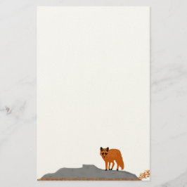 Papelaria 🦊 Fox on the Rock Correspondence Paper