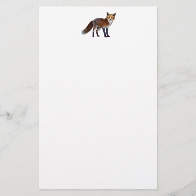 Papelaria Fox vermelho (Frente)