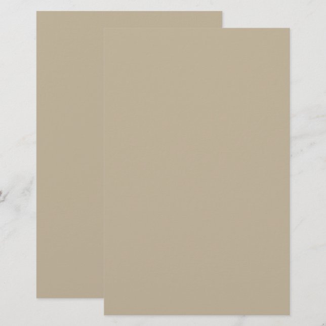 Papelaria Fundo Bege Suave e Claro – Design de Casamento (Frente/Verso)