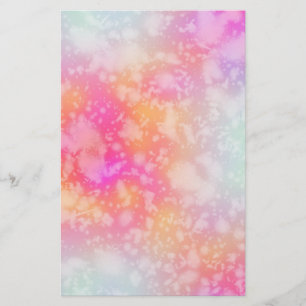 Papelaria Fundo de Aquarela Abstrato cor-de-rosa e laranja