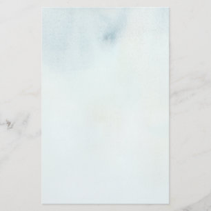Papelaria fundo de aquarela em azul pastoso e amarelo