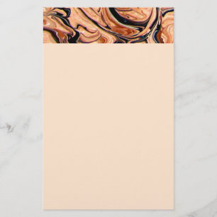 Papelaria Fundo de padrão abstrato de mármore preto bege