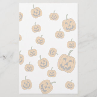 Papelaria Fundo Jack O' Lanternas