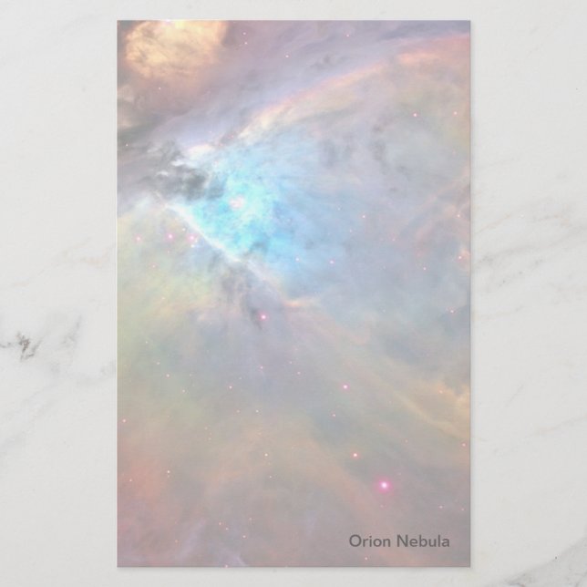 Papelaria Galáxia Espacial Orion Nebula (Frente)