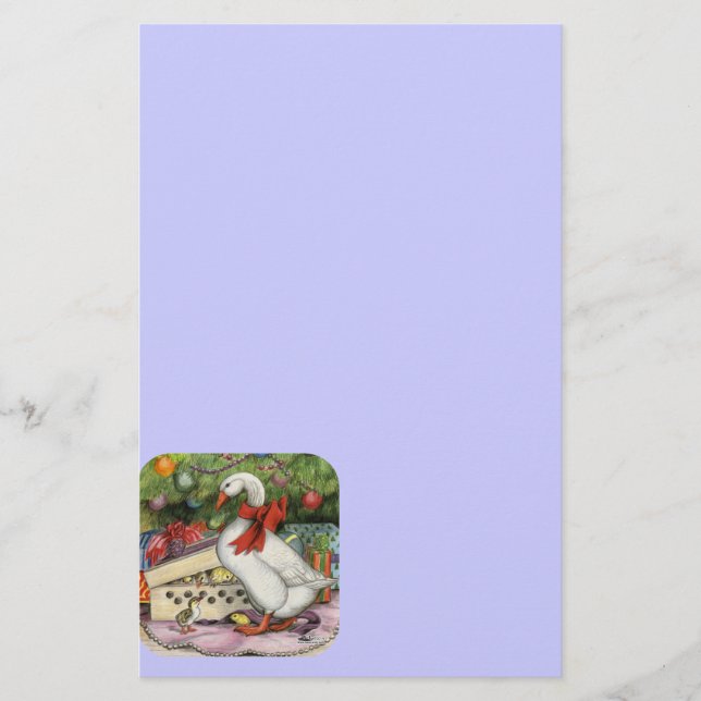 Papelaria Ganso de Natal (Frente)