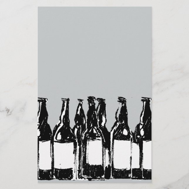 Papelaria garrafas de cerveja (Frente)