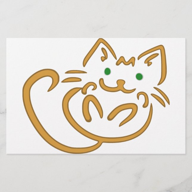 Papelaria Gatinho Reprodutor (Frente)