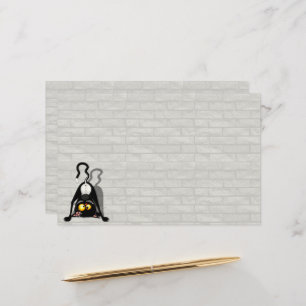Papelaria Gato de Cabeça para Baixo Personagem de Desenho An