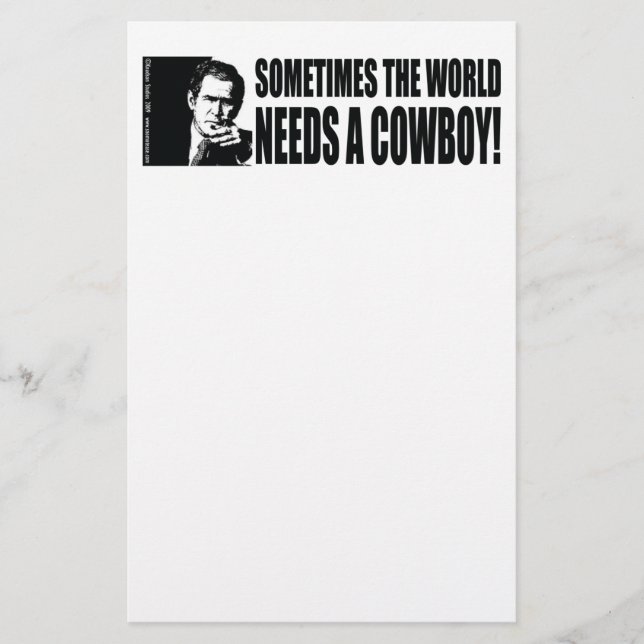 Papelaria George W Bush (Frente)