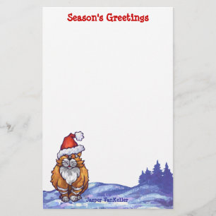 Papelaria Ginger Cat Natal