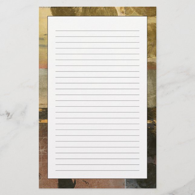 Papelaria Gotas Verdes Circulares (Frente)