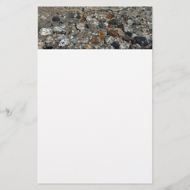 Papelaria Granite Pebbles no lago Tenaya em Yosemite (Frente)