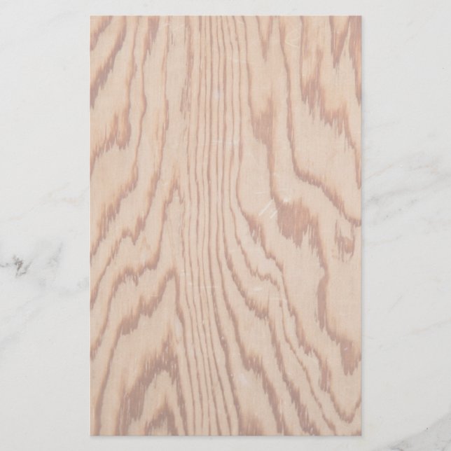 Papelaria Grão de madeira gasta (Frente)