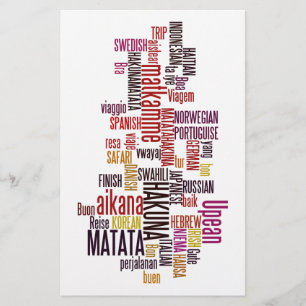 Papelaria Groove Global: Hakuna Matata em Cada Linguagem