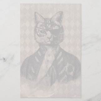 Papelaria Grunge do gato do Harlequin