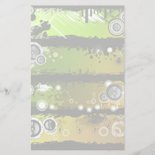 Papelaria Grunge Style Music Banner