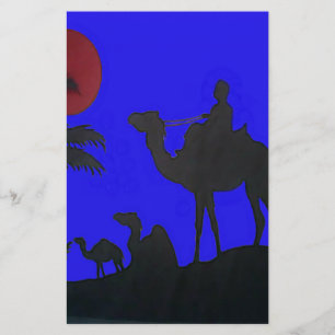 Papelaria Hakuna Matata safari Blue sky Sunset