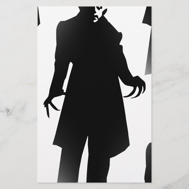 Papelaria halloween nosferatu (Frente)