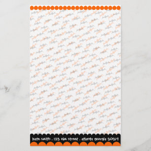 Papelaria Halloween Stationery Modelo
