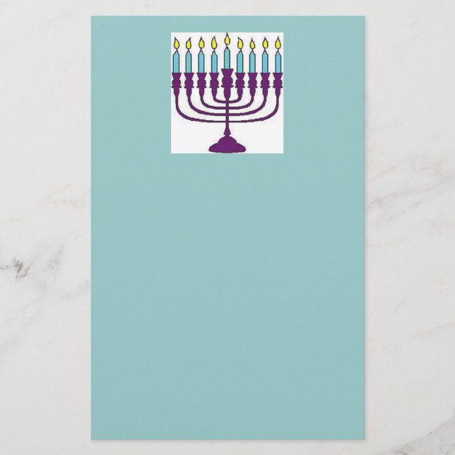 Papelaria Happy Hanukkah Shalom (Frente)