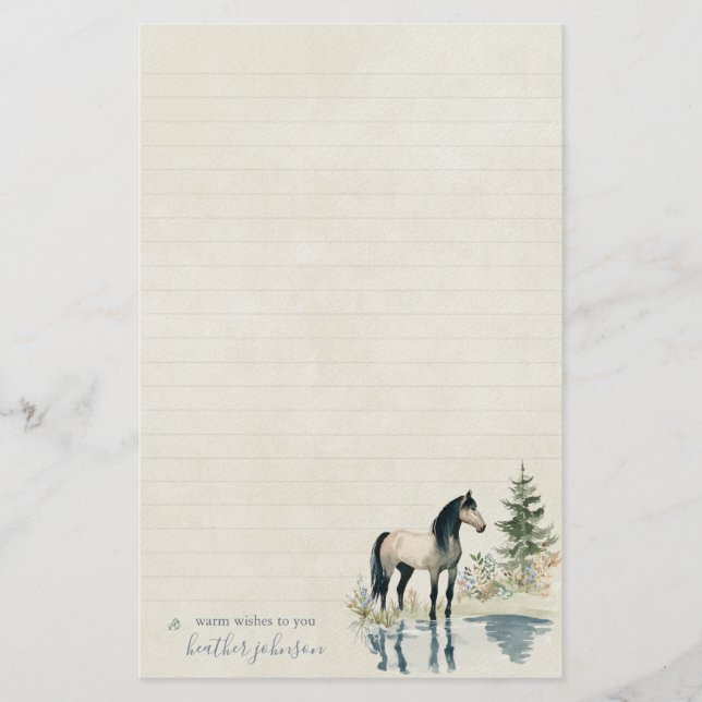 Papelaria Hearthlight Notes Prado & Notas da Crina (Frente)