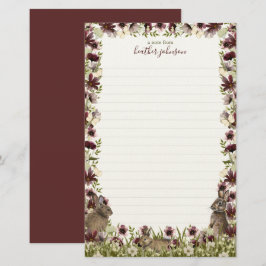 Papelaria Hearthlight Notes Primavera Suave Meadow Wildflowe