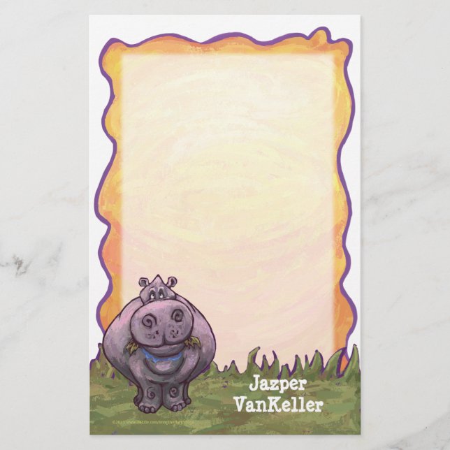 Papelaria Hippopotamus Stationery (Frente)
