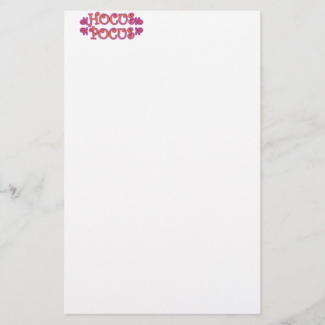 Papelaria Hocus Pocus (Frente)