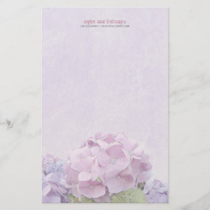 Papelaria Hydrangeas Pastel