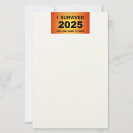 Papelaria I Survived 2025 