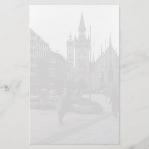 Papelaria Igreja Marienplatz 1970 de Alemanha Munich do