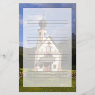 Papelaria Igreja solitária e isolada chamada Rainui