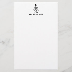 Papelaria ILHA DE RHODE DE MANUTENÇÃO E AMOR personalizáv