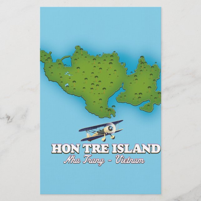 Papelaria ilha hon tre Vietnã (Frente)
