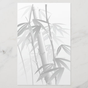 Papelaria Ilustração de uma pintura oriental do estilo