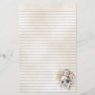 Papelaria Ilustração infantil de inverno